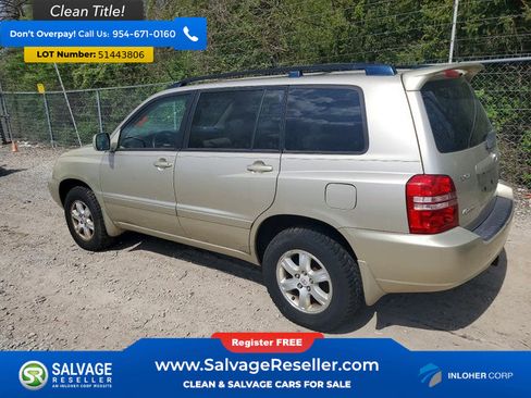 Used 2001 Toyota Highlander 4WD V6 image 3