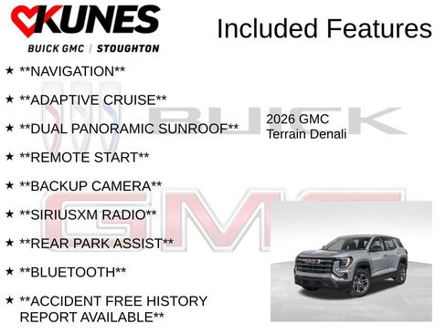 New 2026 GMC Terrain Denali AWD/4WD image 2