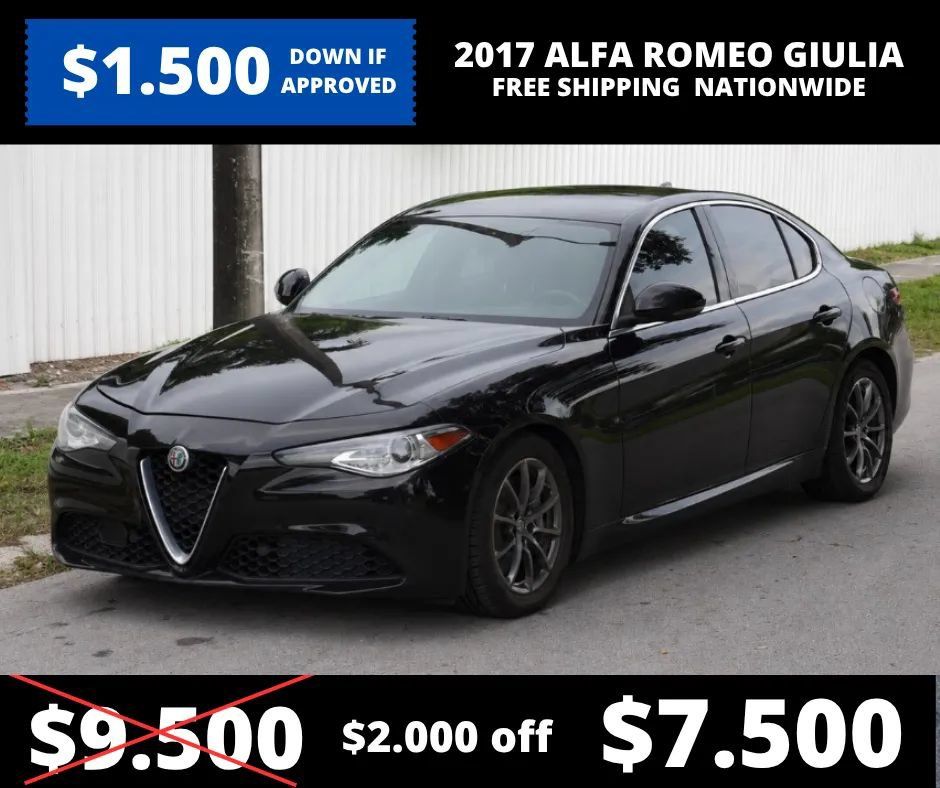 Used 2017 Alfa Romeo Giulia RWD image 1