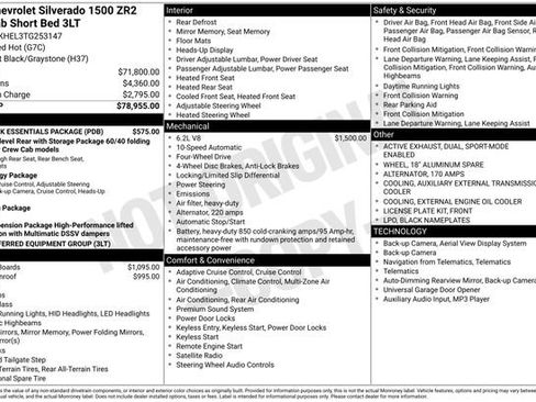 New 2026 Chevrolet Silverado 1500 ZR2 w/ LPO, Dark Essentials Package image 17