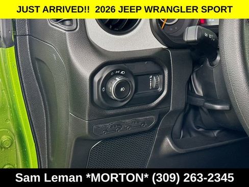 New 2026 Jeep Wrangler Sport image 10