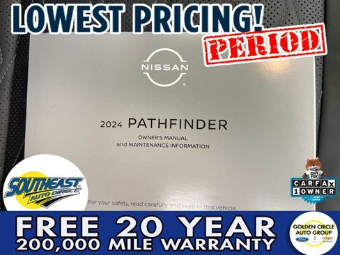 Used 2024 Nissan Pathfinder Platinum w/ Cargo Package image 28