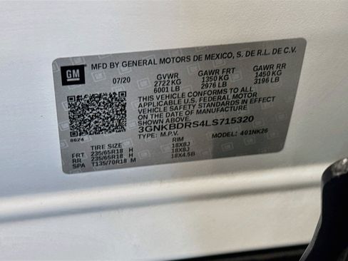 Used 2020 Chevrolet Blazer LT w/ Sound & Technology Package FWD image 12