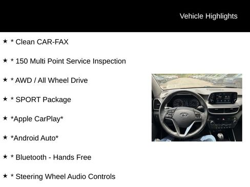 Used 2021 Hyundai Tucson Sport AWD/4WD image 2