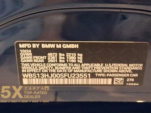 Used 2025 BMW M3 w/ Executive Package image 33