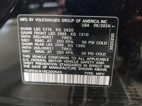 Used 2025 Volkswagen Atlas Cross Sport SEL Premium R-Line AWD/4WD image 36