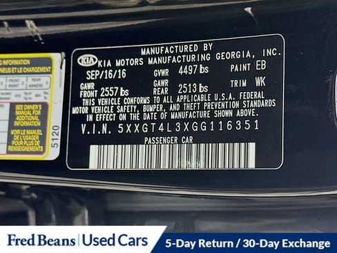 Used 2016 Kia Optima LX FWD image 33
