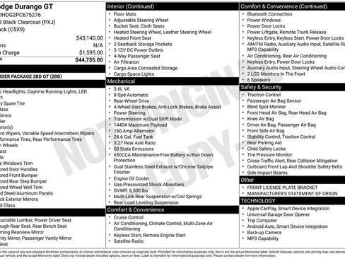 Used 2023 Dodge Durango GT image 43