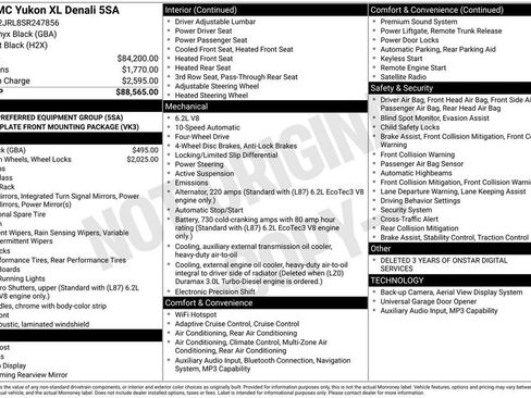 Used 2025 GMC Yukon XL Denali AWD/4WD image 8