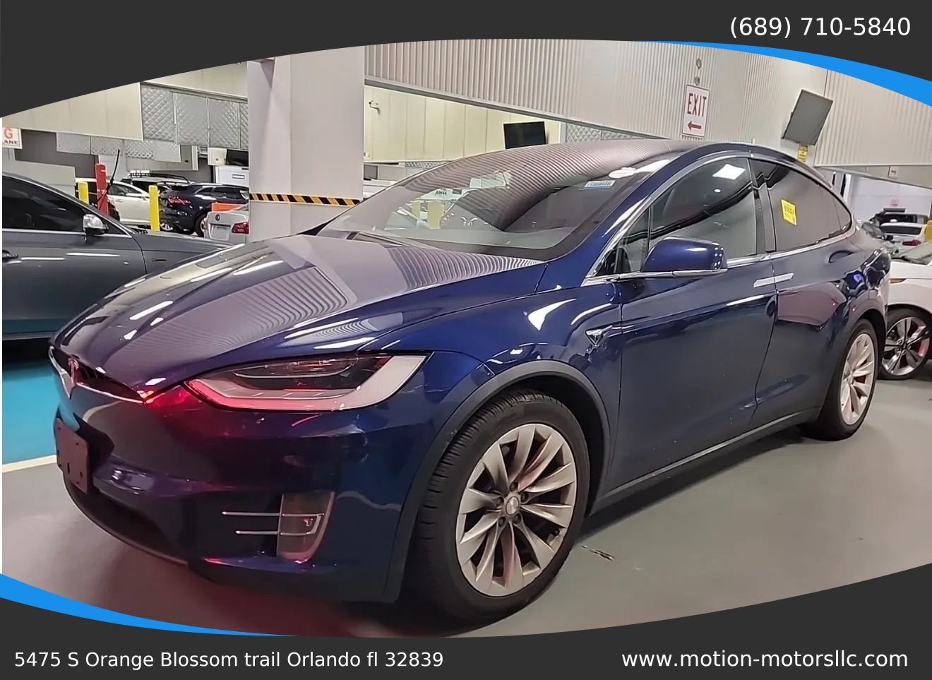 Used 2019 Tesla Model X 100D AWD/4WD image 1