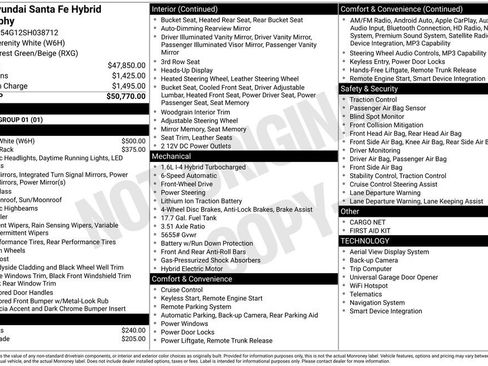 New 2025 Hyundai Santa Fe Calligraphy image 14