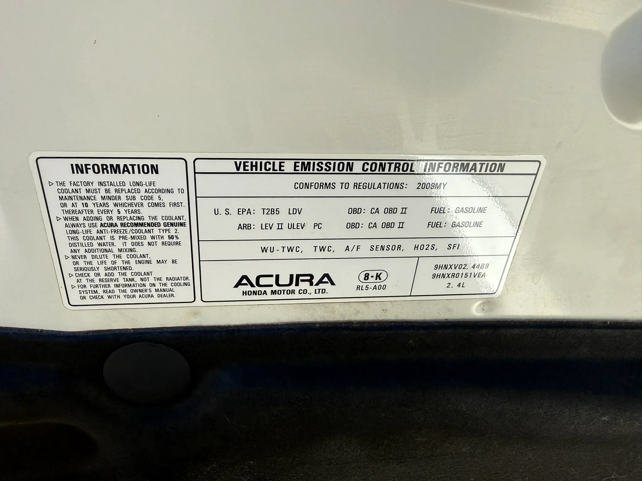 Used 2009 Acura TSX Sedan FWD image 18