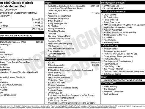 Used 2022 RAM 1500 Classic Warlock RWD image 4