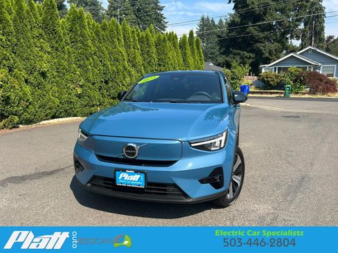 Used 2023 Volvo C40 P8 Recharge Plus AWD/4WD image 1