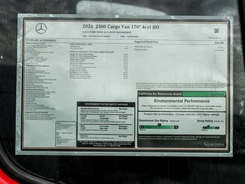Used 2026 Mercedes-Benz Sprinter 2500 image 21