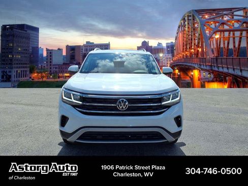 Used 2021 Volkswagen Atlas SEL AWD/4WD image 8