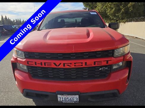 Used 2021 Chevrolet Silverado 1500 Custom w/ LPO, Dark Essentials Package image 6