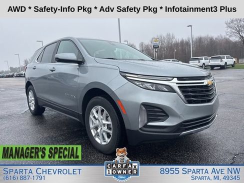 Used 2024 Chevrolet Equinox LT AWD/4WD image 1
