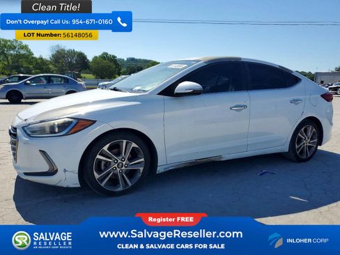 Used 2017 Hyundai Elantra Limited FWD image 1