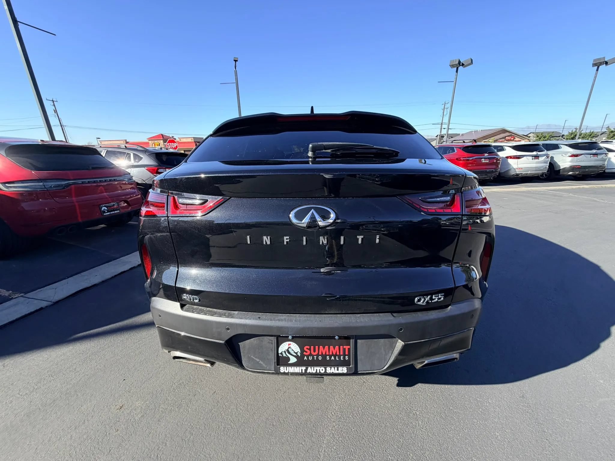 Used 2023 INFINITI QX55 Sensory w/ Lighting Package AWD/4WD image 4