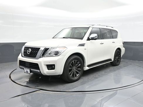 Used 2019 Nissan Armada Platinum w/ Cargo Package RWD image 1