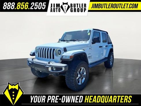Used 2018 Jeep Wrangler Unlimited Sahara AWD/4WD image 1