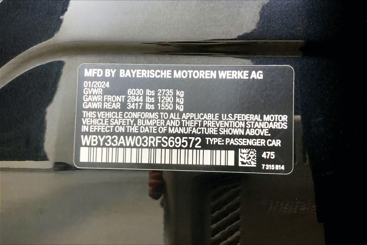 Used 2024 BMW i4 M50 AWD/4WD image 36