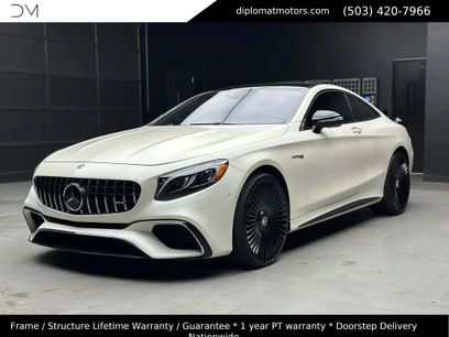 Used 2019 Mercedes-Benz S 63 AMG 4MATIC Coupe w/ Carbon Fiber Exterior Package