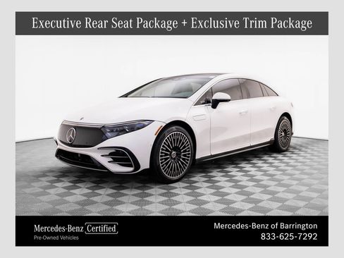 Certified 2023 Mercedes-Benz EQS 580 4MATIC Sedan image 1