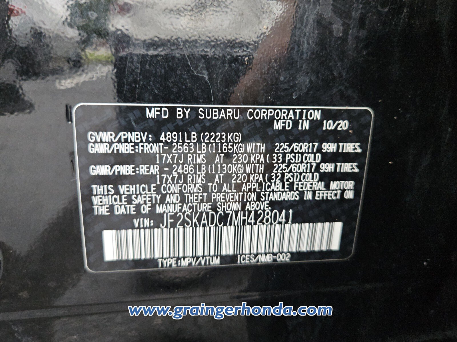 Used 2021 Subaru Forester w/ Popular Package #1 AWD/4WD image 14