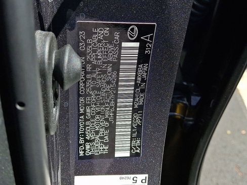 Certified 2023 Lexus UX 250h FWD w/ Premium Package image 28