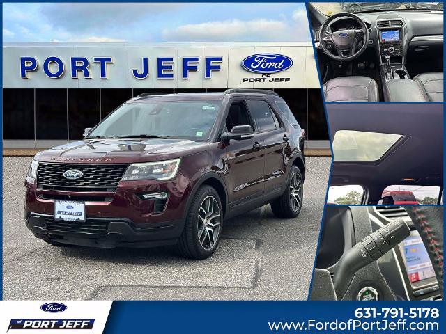 Certified 2018 Ford Explorer Sport w/ Equipment Group 401A AWD/4WD image 1