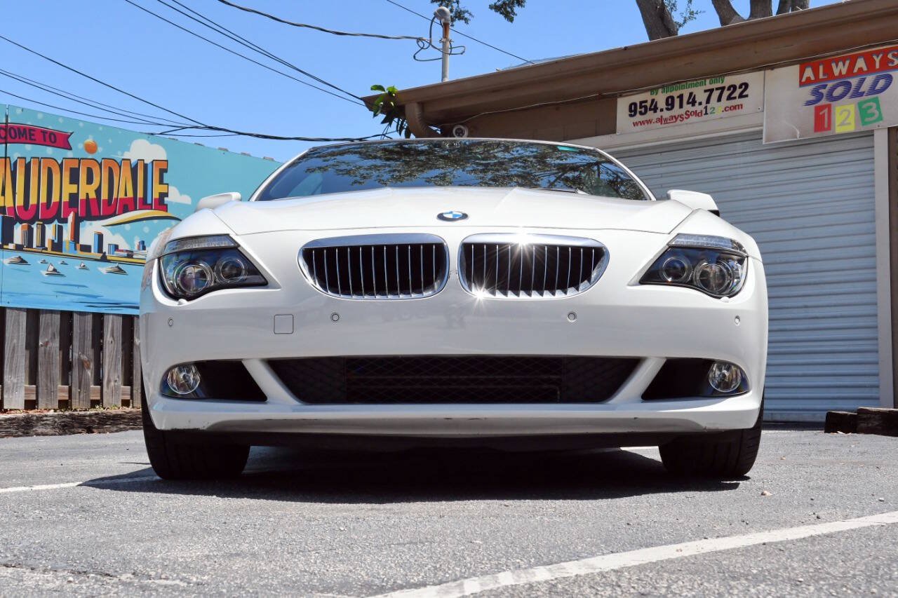 Used 2010 BMW 650i Convertible w/ Sport Pkg RWD image 3