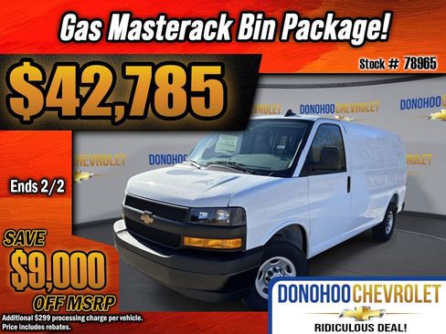 New 2025 Chevrolet Express 2500 w/ Driver Convenience Package image 1