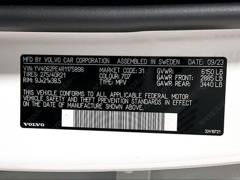 Used 2024 Volvo XC90 B6 Plus w/ Protection Package Premier image 32