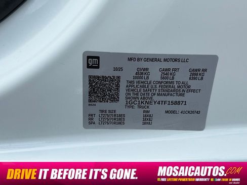 Used 2026 Chevrolet Silverado 2500 LT AWD/4WD image 33