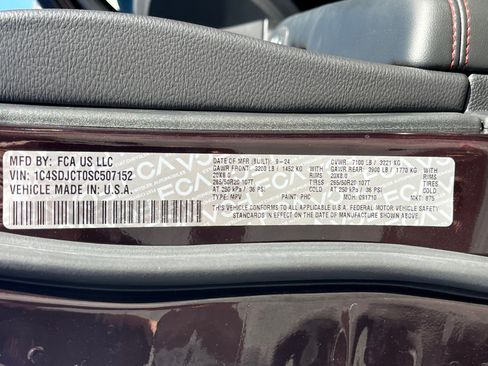 New 2025 Dodge Durango R/T w/ Blacktop Package image 33