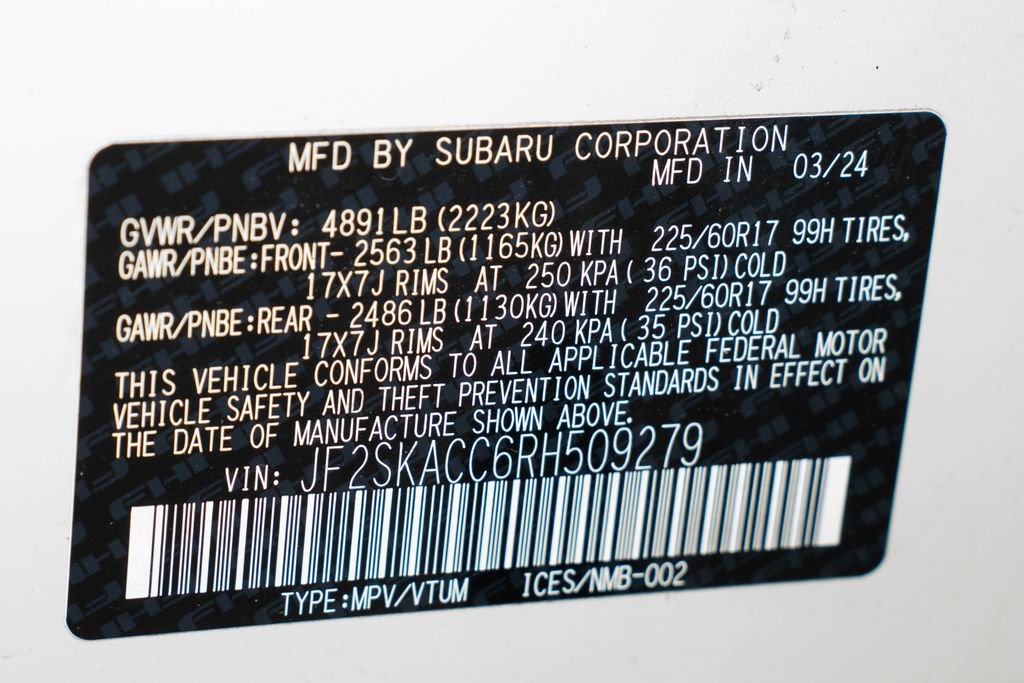 Used 2024 Subaru Forester Premium AWD/4WD image 26