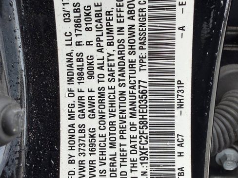 Used 2017 Honda Civic LX image 26