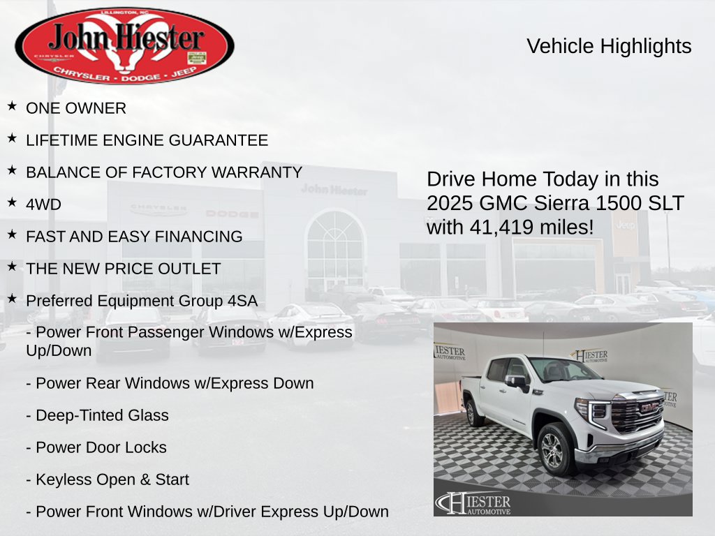 Used 2025 GMC Sierra 1500 SLT AWD/4WD image 5