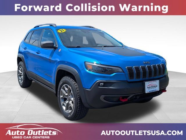 Used 2021 Jeep Cherokee Trailhawk w/ Comfort/Convenience Group AWD/4WD image 1