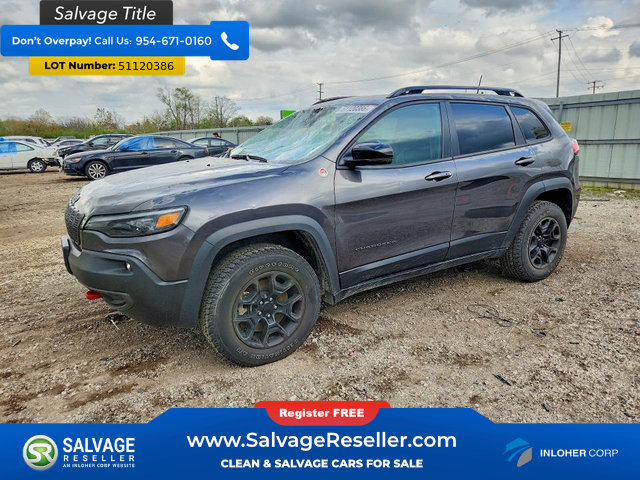 Used 2022 Jeep Cherokee Trailhawk w/ Premium Leather Package AWD/4WD image 1