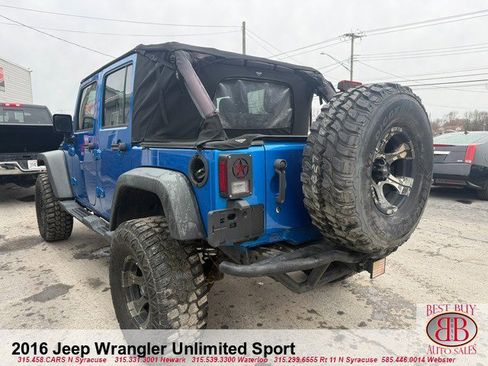 Used 2016 Jeep Wrangler Unlimited Sport w/ Connectivity Group image 5