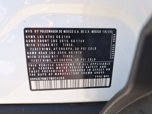 New 2026 Volkswagen Tiguan S image 31