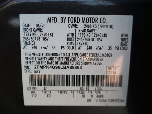 Used 2020 Ford Edge SE AWD/4WD image 30