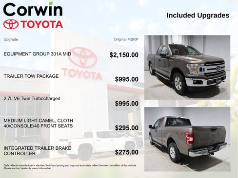 Used 2019 Ford F150 XLT w/ Equipment Group 301A Mid image 4