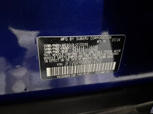 Used 2024 Subaru WRX TR image 32