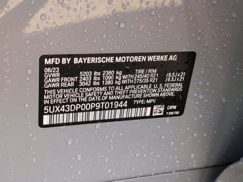 Certified 2023 BMW X3 sDrive30i w/ M Sport Package image 32