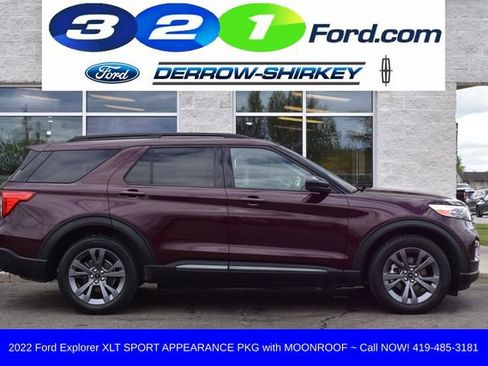 Used 2022 Ford Explorer XLT w/ Equipment Group 202A AWD/4WD image 3