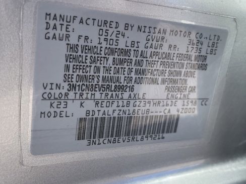 Used 2024 Nissan Versa SV image 28